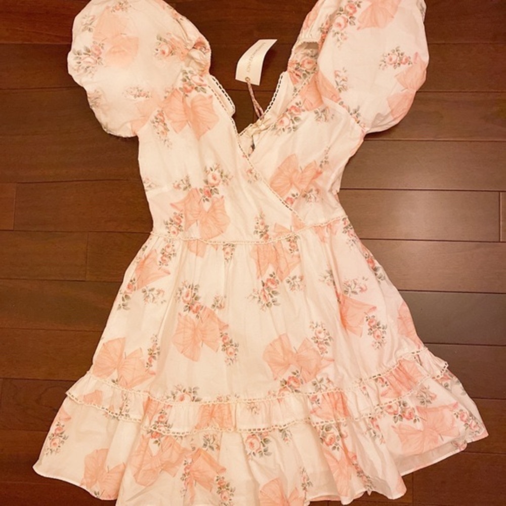 LoveShackFancy Zelle Dress Size 10 - Picture 3 of 3